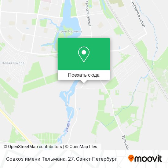 Карта Совхоз имени Тельмана, 27