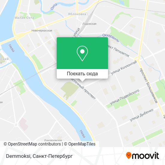 Карта Demmoksi