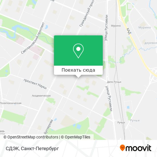 Карта СДЭК