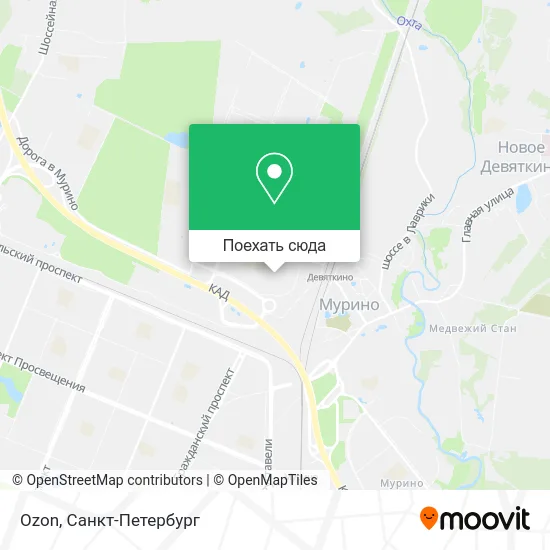 Карта Ozon