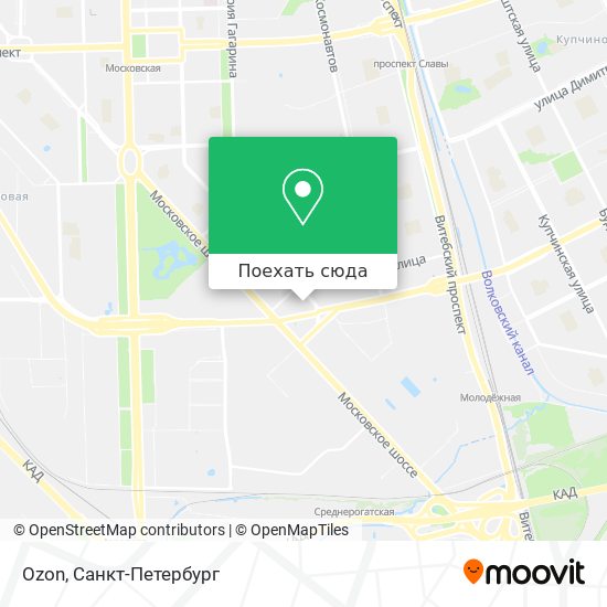 Карта Ozon
