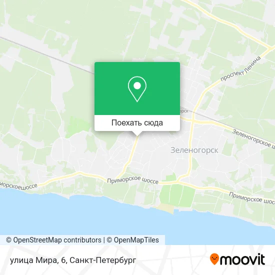 Карта улица Мира, 6