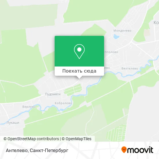 Карта Антелево