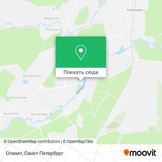 Карта Олимп