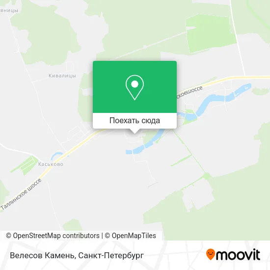 Карта Велесов Камень