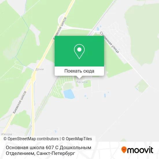 Карта Основная школа 607 С Дошкольным Отделением