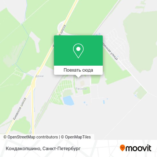 Карта Кондакопшино