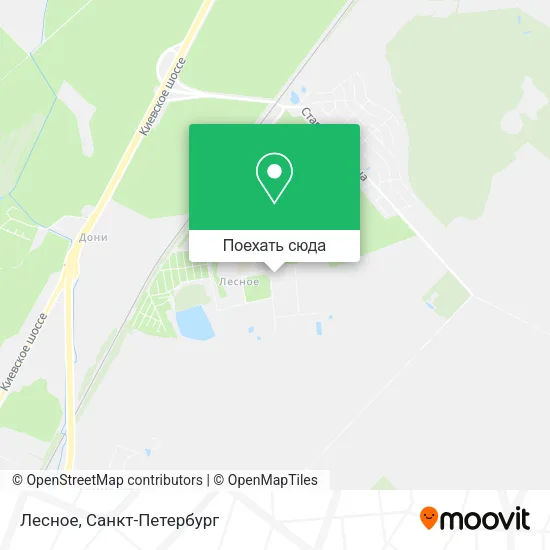 Карта Лесное