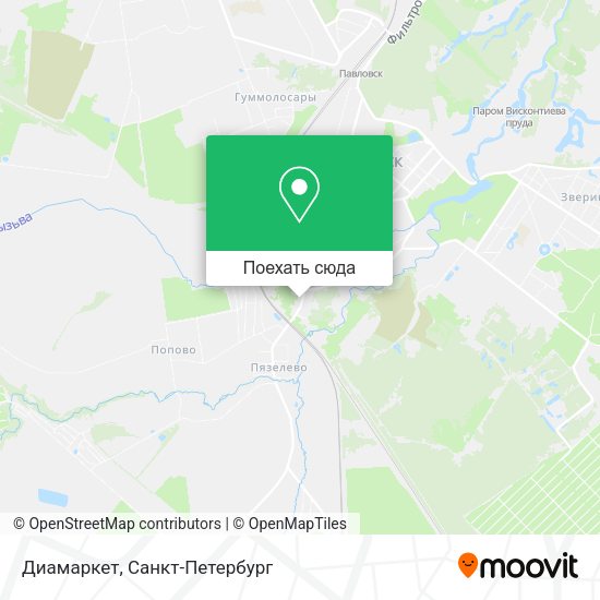 Карта Диамаркет