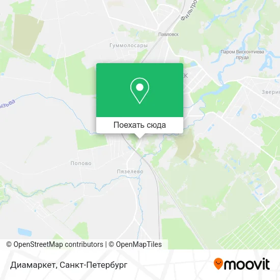 Карта Диамаркет