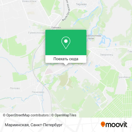 Карта Мариинская