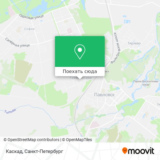Карта Каскад
