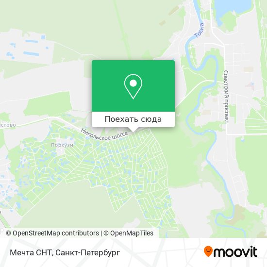 Карта Мечта СНТ