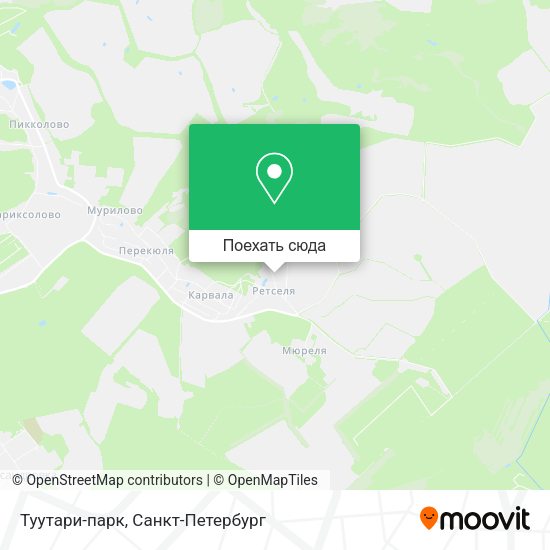 Карта Туутари-парк