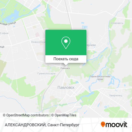 Карта АЛЕКСАНДРОВСКИЙ