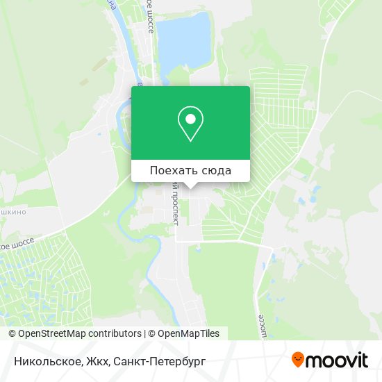 Карта Никольское, Жкх