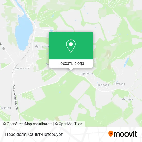 Карта Перекюля