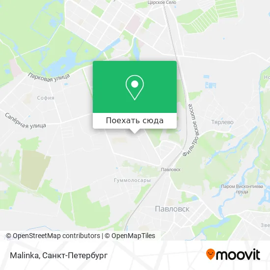 Карта Malinka