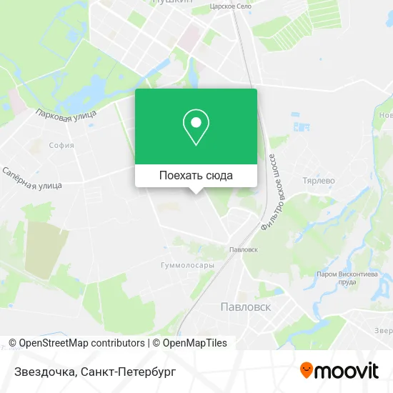 Карта Звездочка