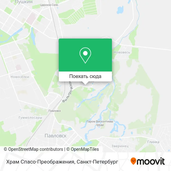 Карта Храм Спасо-Преображения