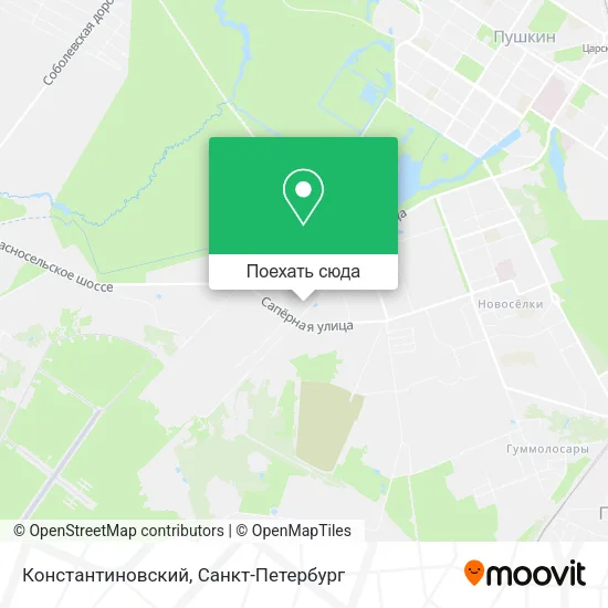Карта Константиновский
