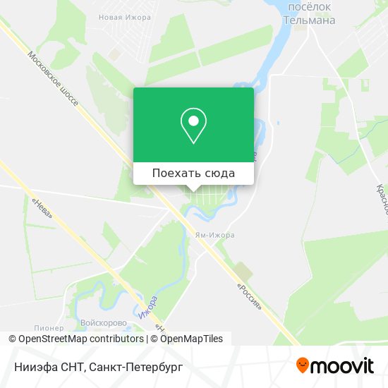 Карта Нииэфа СНТ