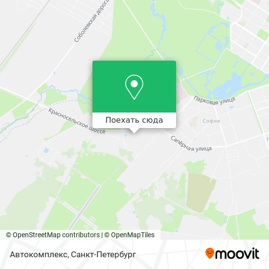 Карта Автокомплекс