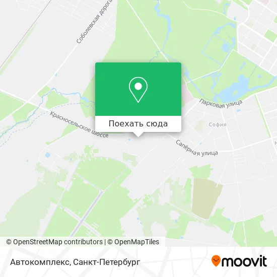 Карта Автокомплекс