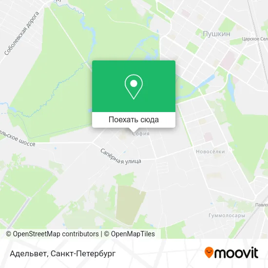 Карта Адельвет