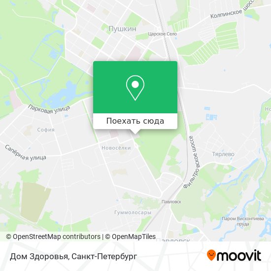 Карта Дом Здоровья