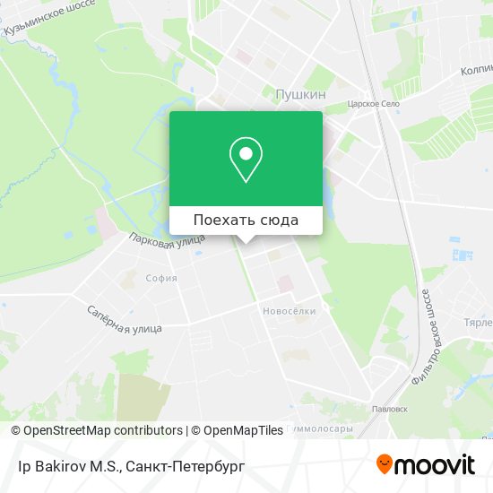 Карта Ip Bakirov M.S.