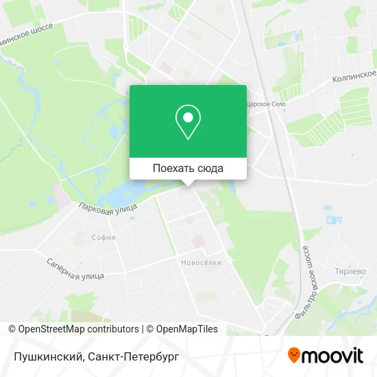 Карта Пушкинский