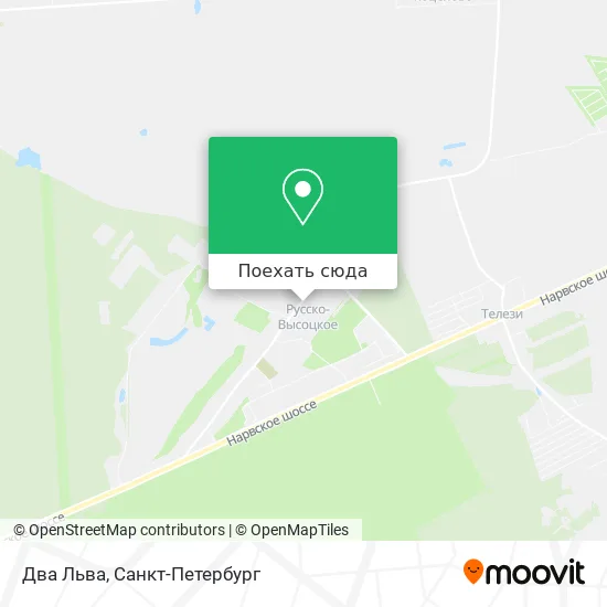 Карта Два Льва