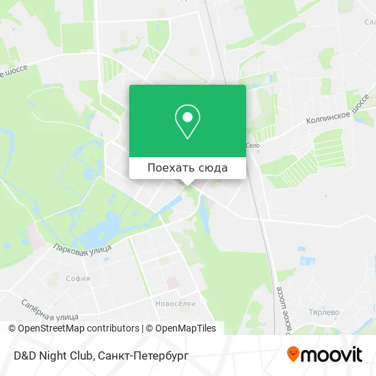 Карта D&D Night Club