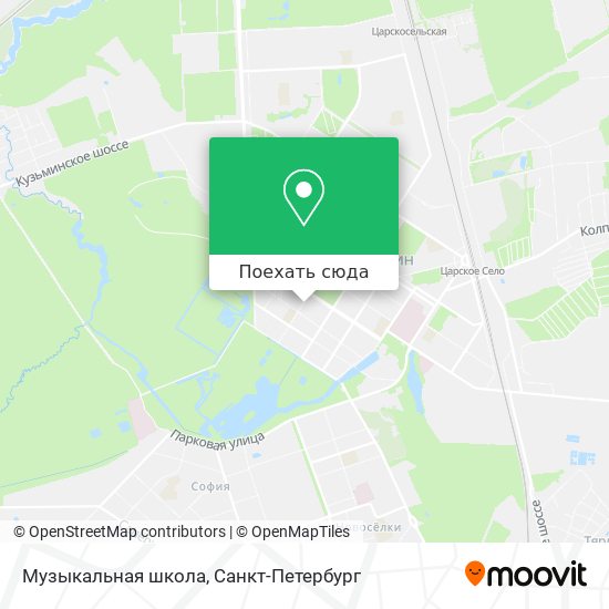 Карта Музыкальная школа