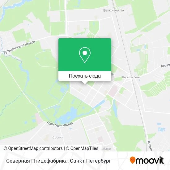 Карта Северная Птицефабрика