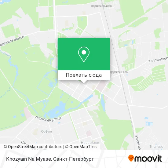 Карта Khozyain Na Myase