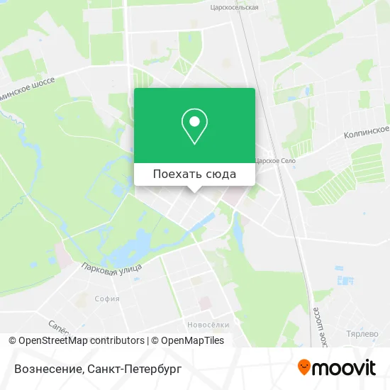 Карта Вознесение