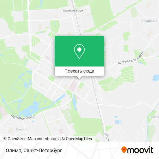 Карта Олимп