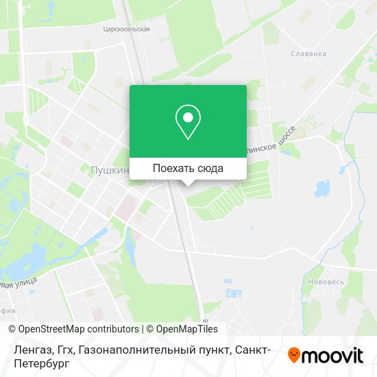 Карта Ленгаз, Ггх, Газонаполнительный пункт