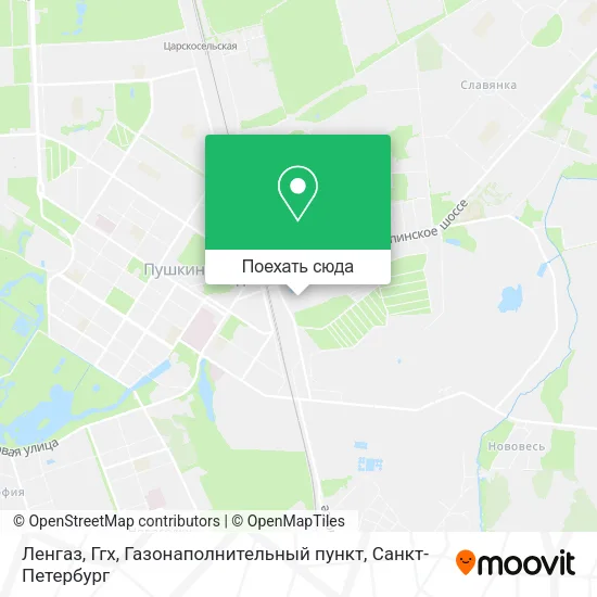 Карта Ленгаз, Ггх, Газонаполнительный пункт
