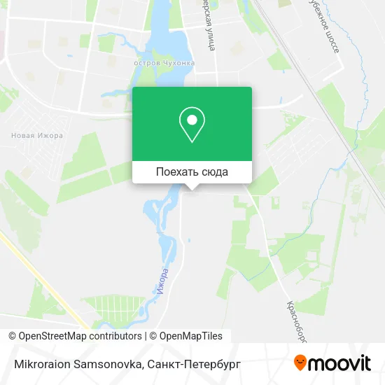 Карта Mikroraion Samsonovka