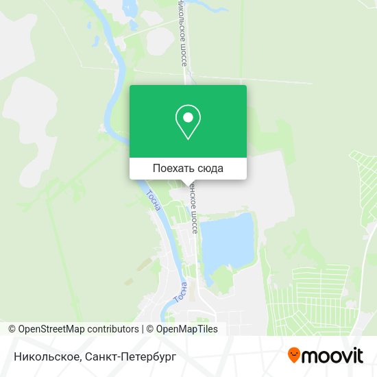 Карта Никольское