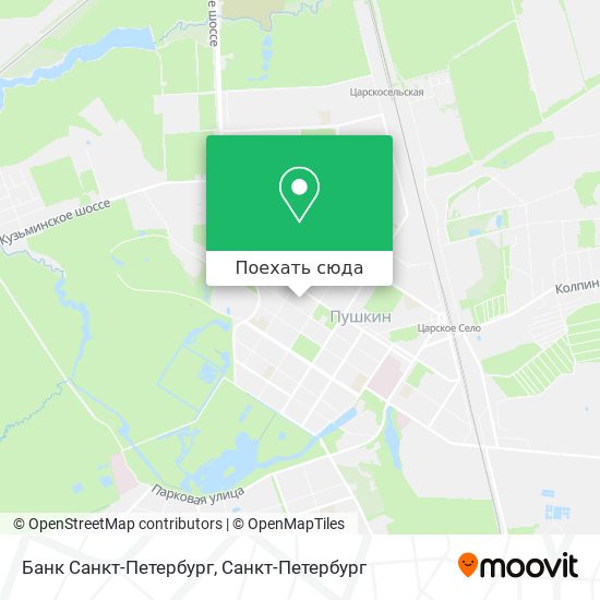 Карта Банк Санкт-Петербург