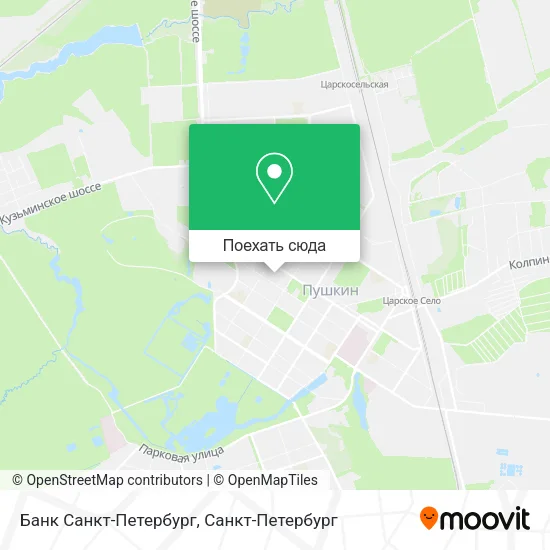 Карта Банк Санкт-Петербург