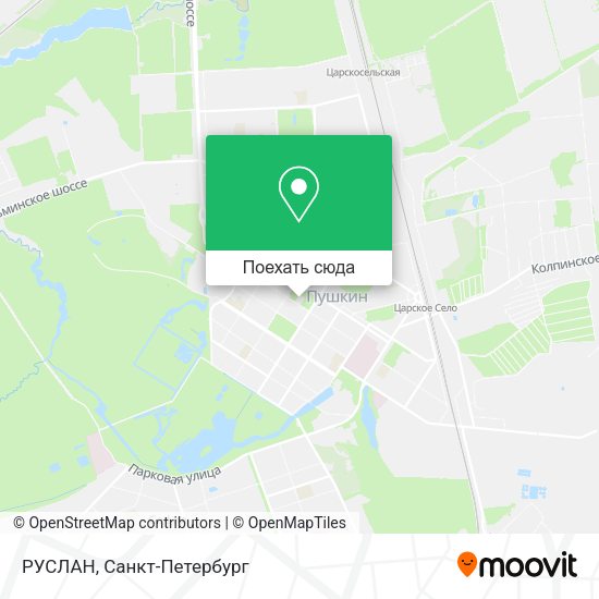 Карта РУСЛАН