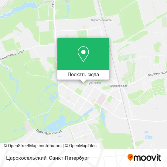 Карта Царскосельский