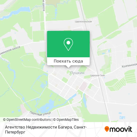 Карта Агентство Недвижимости Багира