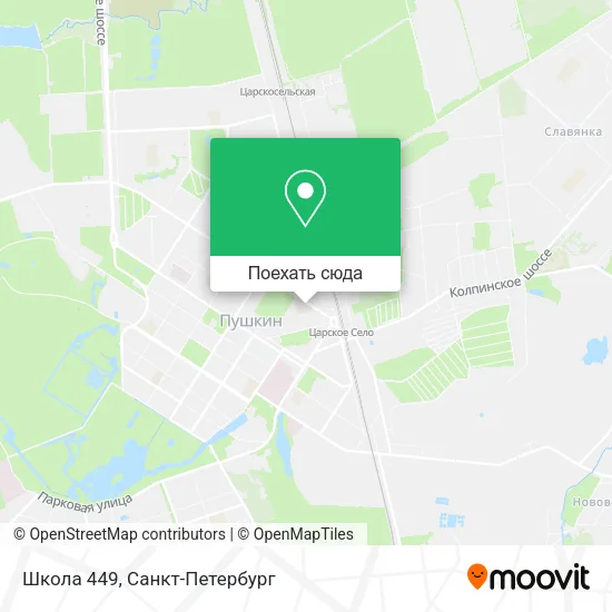 Карта Школа 449