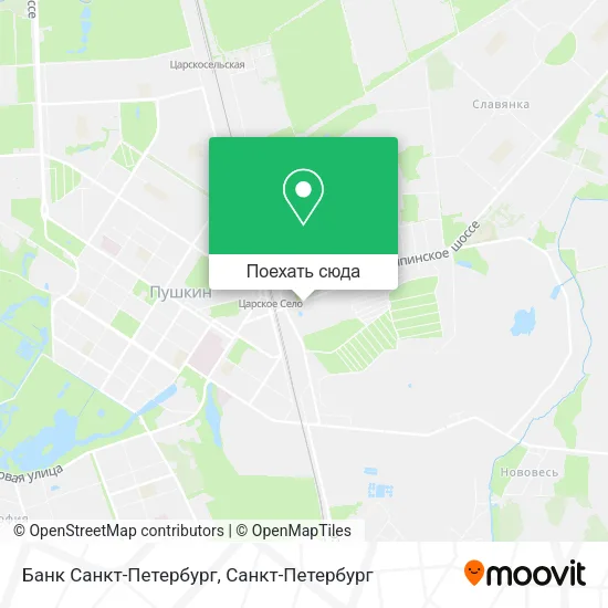 Карта Банк Санкт-Петербург